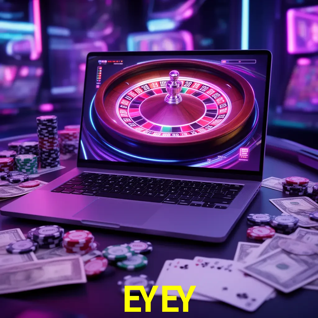 EYEY México - centro de casino, cuenta y acceso móvil Centro móvil EYEY con casino, cajero, bonos, app y acceso de cuenta para México